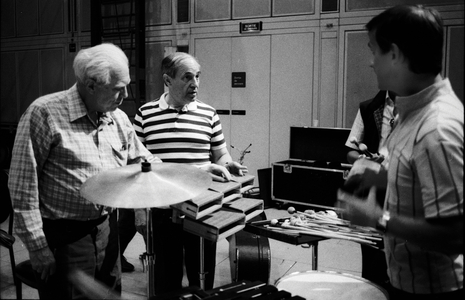 Elliott Carter, American Composer, at Ircam