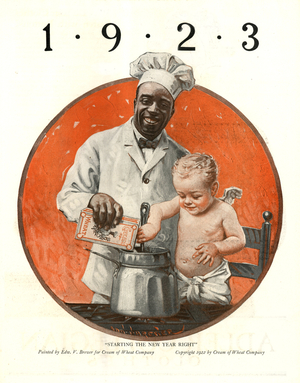 Cream of Wheat Magazine, advert, USA, 1920s