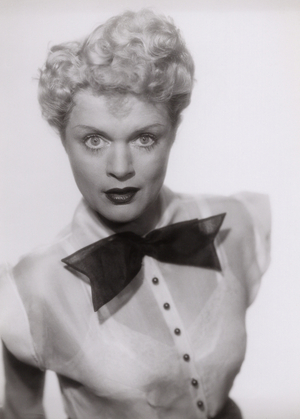 German actress Ethel Reschke, Germany around 1953 (b/w photo)