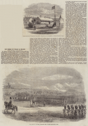 The Prince of Wales in Ireland (engraving)