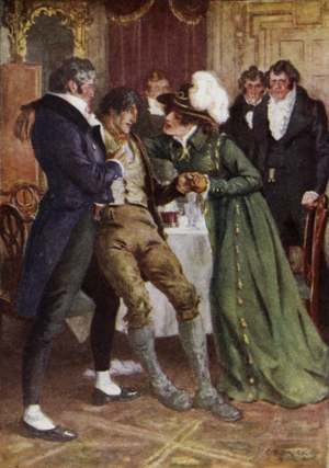 Illustration for The Broad Highway a Romance of Kent (colour litho)