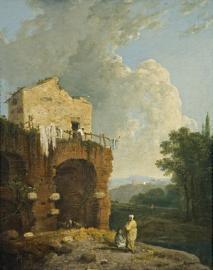 Hadrian's Villa Tivoli, c.1765 (oil on canvas)