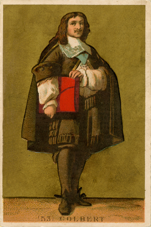 Jean-Baptiste Colbert (chromolitho)