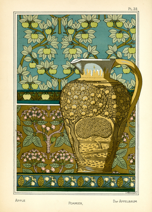 The Apple Tree (colour litho)