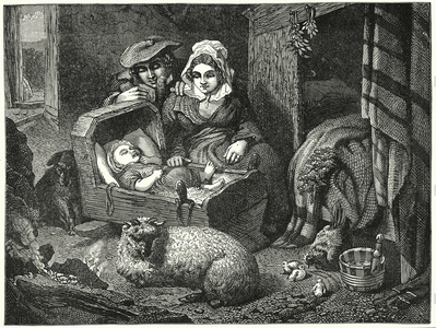 The Highland Bothy (engraving)