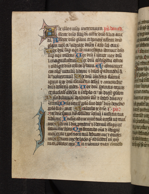 Book of Hours, Use of Sarum, 1390-1410 (illuminated manuscript)