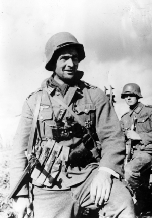 II. WK, Eastern Front, Front on the Volkhov, 1942 (photo)