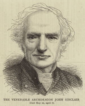 The Venerable Archdeacon John Sinclair (engraving)