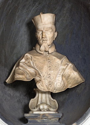 Bust-portrait of Cardinal Stefano Durazzo, 1677 (marble)