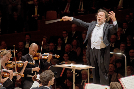 Riccardo Chailly, conducting the Gewandhausorchester Leipzig at Lucerne Festival