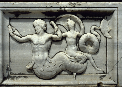 Turkey, Sanctuary of Apollo of Didyma, Temple of Apollo, Relief of a column base, Anatolia