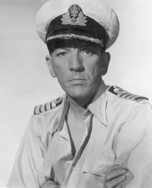 Noel Coward, Publicity Portrait from the Film, "In Which We Serve", 1942 (b/w photo)