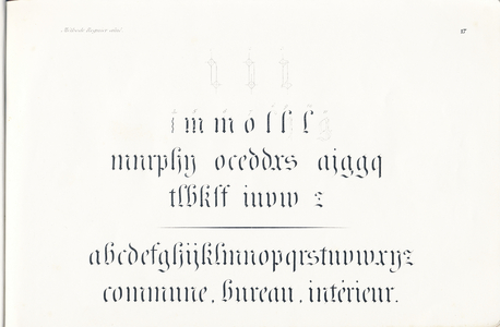 General method of writing by Regnier Aine, 1866 (printing)