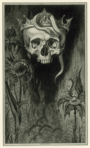 The Duchess Of Malfi by John Webster: Tailpiece (litho)
