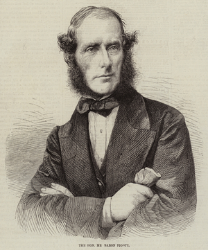 The Honourable Mr Baron Pigott (engraving)