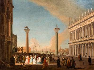 View of the Piazzetta, Venice, ca. 1730-35 (Oil on canvas)