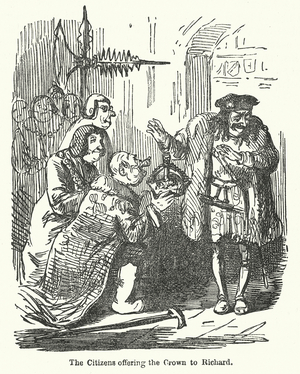 The Citizens Offering the Crown to Richard (engraving)