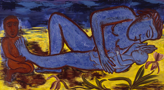 Lullaby, 1997 (oil on canvas)