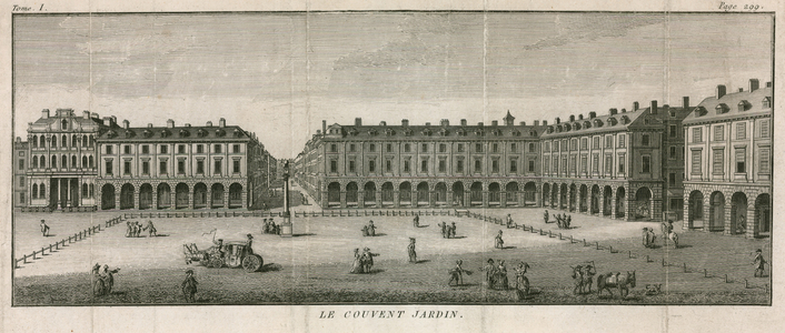 Covent Garden Market, London (engraving)
