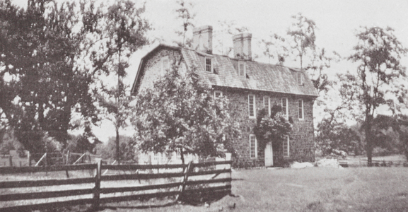 Philadelphia: Graeme Park, Mansion of Sir William Keith, 1721 (b/w photo)