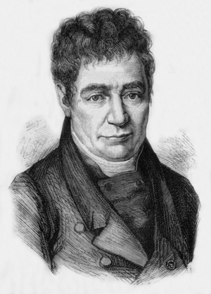 Baron Silvestre de Sacy, 19th century (engraving)