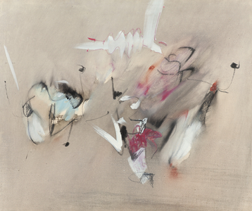 Modella davanti al quadro, 1966