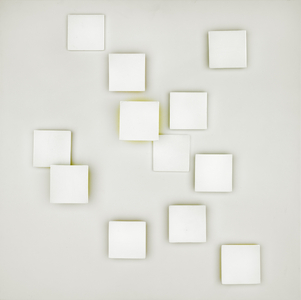 Reflection 10, 1958 (wood relief)