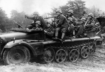 II. WK - Wehrmacht - tank destroyer, 1940 (photo)