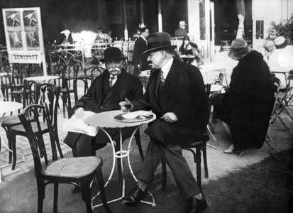 Auguste Escoffier, 1935 (b/w photo)
