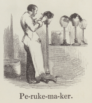 Peruke maker (engraving)