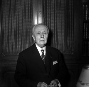 Francois Albert Buisson, french writer, businessman and historian, c. 1955 (photo)