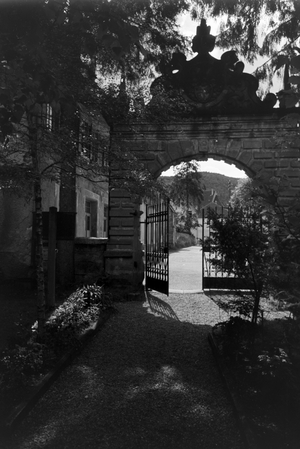 A trip to Bad Urach, Germany 1930s (b/w photo)