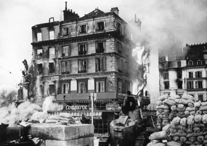 Rouen, 1940 (b/w photo)