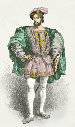 Portrait de Francois 1er (Engraving)