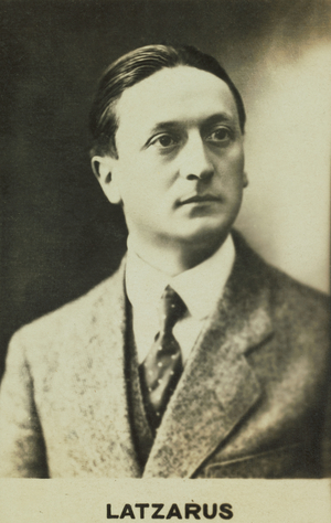 Portrait of Marie Louis Joseph Latzarus (photo)