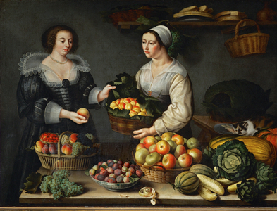 La marchande de fruits et legumes - The greengrocer …