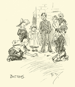 Illustration for Phil May's Gutter-Snipes (lithograph)