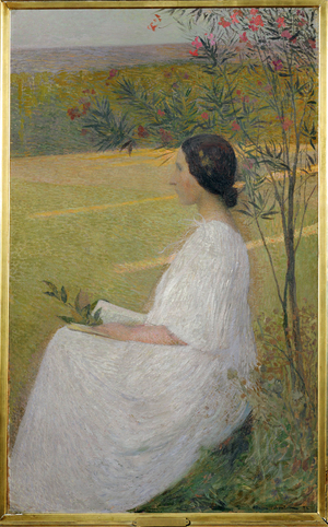 The Muse (painting on canvas)