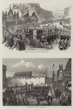 Wedding of the Prince of Wales and Alexandra of Denmark (engraving)
