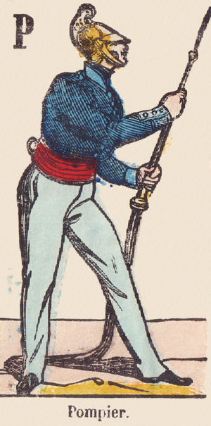 Firefighter, 1860 (print)