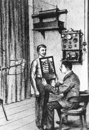 X-ray examination, 1900