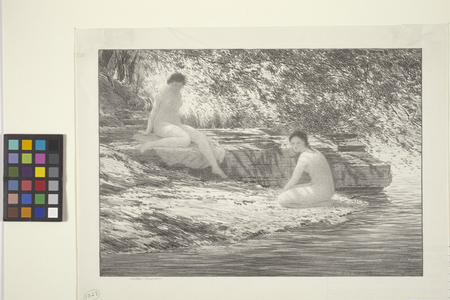 Lake Ladies (ink on paper)