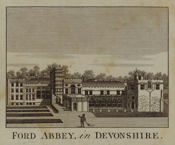 Ford Abbey, in Devonshire (engraving)