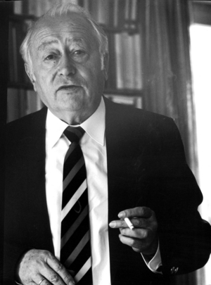 Josef Fleckenstein, historian, Goettingen (1986) (photo)