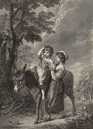 Peasant Children (engraving)