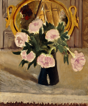 Still Life with Peonies, 1920 (oil on canvas)