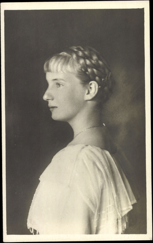 Photo Ak Princess Elisabeth Helene of Austria and Thurn and Taxi (b/w photo)