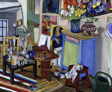 The Palette 1990 (oil on canvas)
