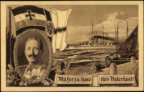 Emperor Wilhelm II, Heart and Hand, Warship