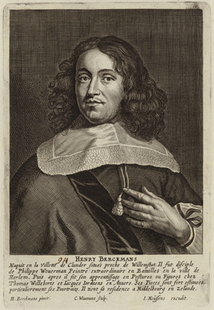 Portrait of Hendrick Berckman (engraving)